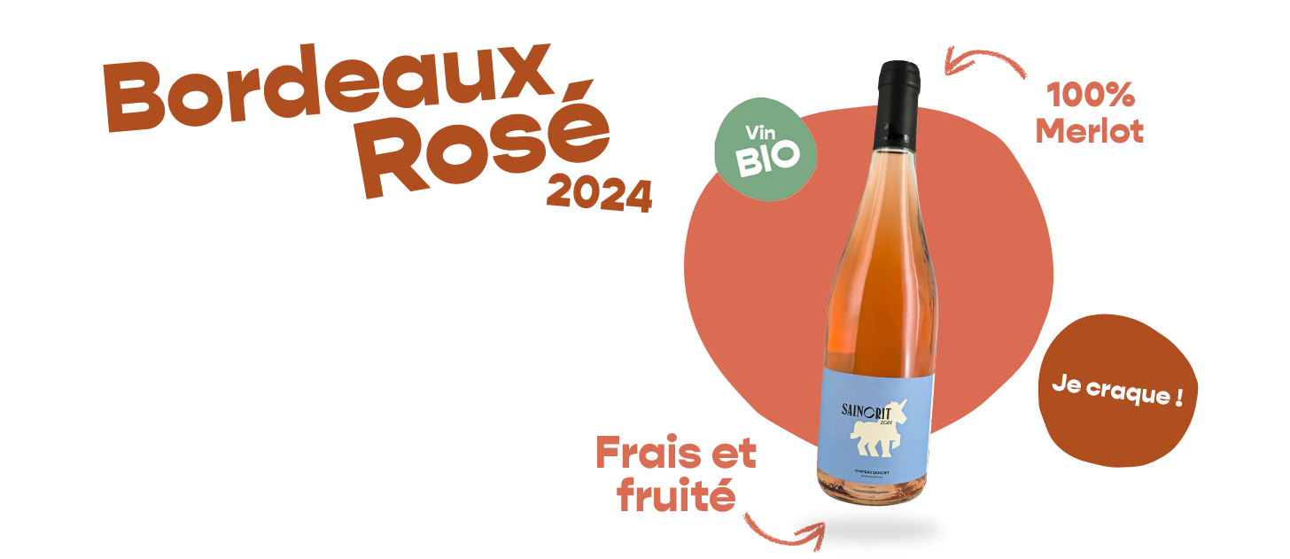 Bordeaux rosé Bio Noctambule